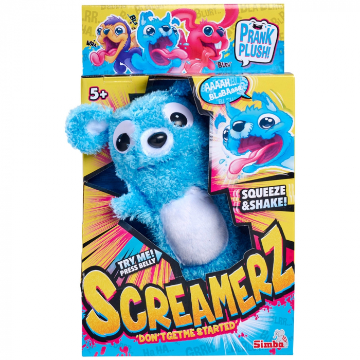Jucarie de plus Simba ScreamerZ Bear 30 cm cu sunete [12]