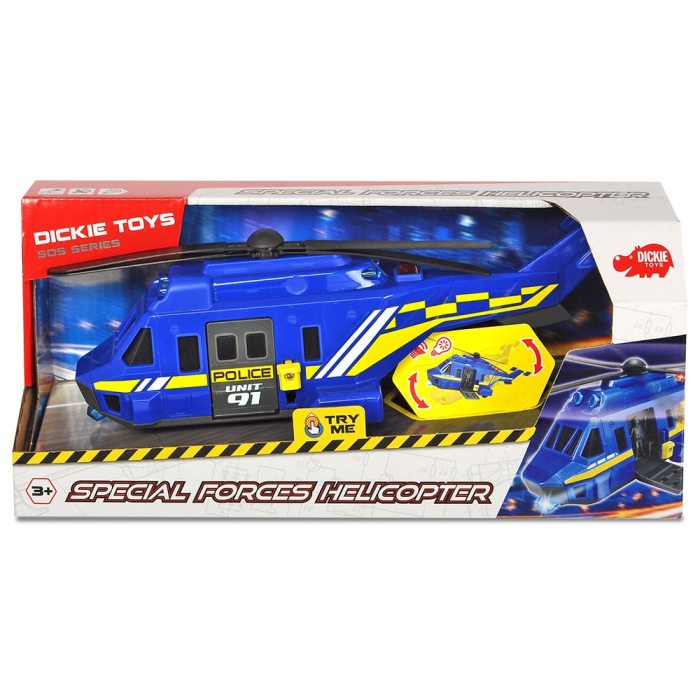 Jucarie Dickie Toys Elicopter de politie Special Forces Helicopter Unit 91 [2]