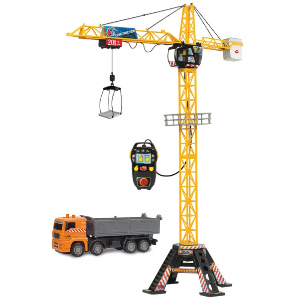 Jucarie Dickie Toys Macara Mega Crane cu camion si telecomanda [3]