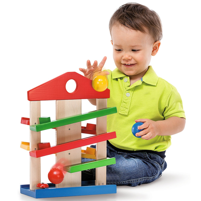 Jucarie din lemn Eichhorn Runway [6]