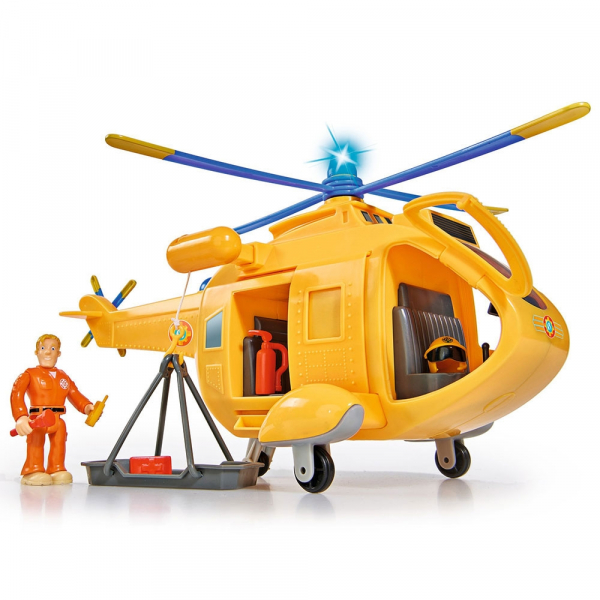 Jucarie Simba Elicopter Fireman Sam Wallaby 2 cu figurine si accesorii [6]