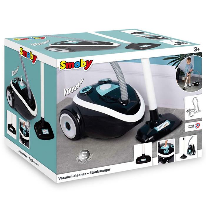 Jucarie Smoby Aspirator Vacuum Cleaner negru [7]