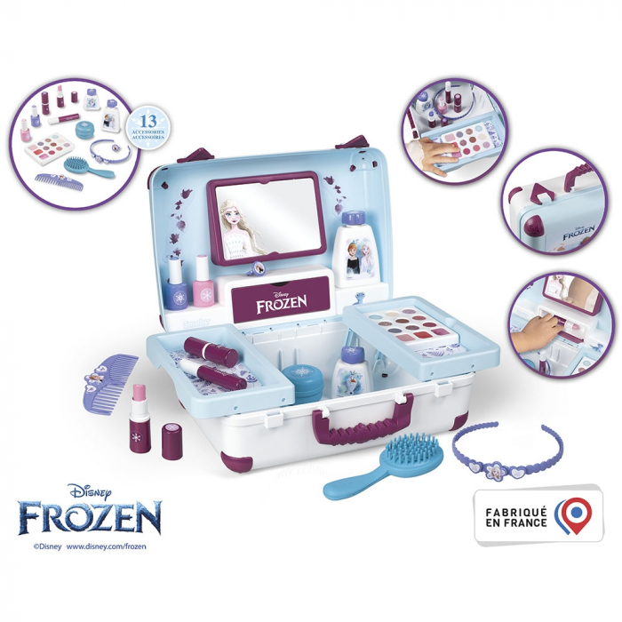 Jucarie Smoby Gentuta cosmetica Frozen Beauty Vanity cu accesorii [2]