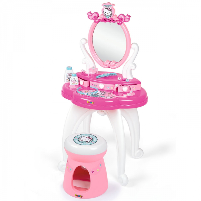 Jucarie Smoby Masuta de machiaj Hello Kitty Hairdresser 2 in 1 [1]