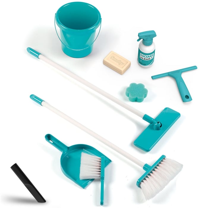 Jucarie Smoby Set curatenie cu troller si aspirator electronic Rowenta negru [3]