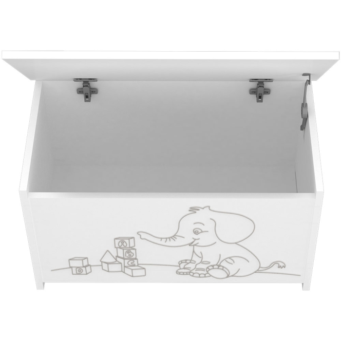 Lada de depozitare Hubners Matei alb [3]