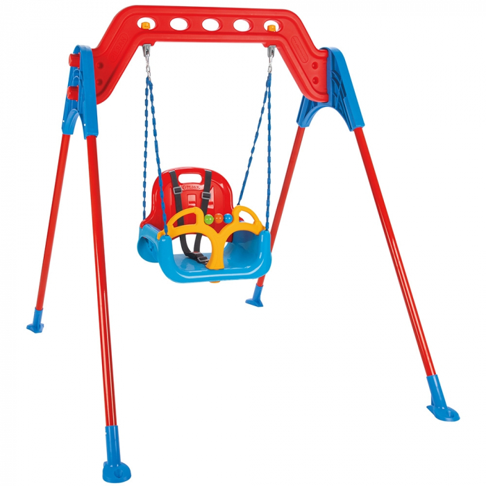 Leagan pentru copii Pilsan Samba A-Frame Swing cu cadru metalic [1]