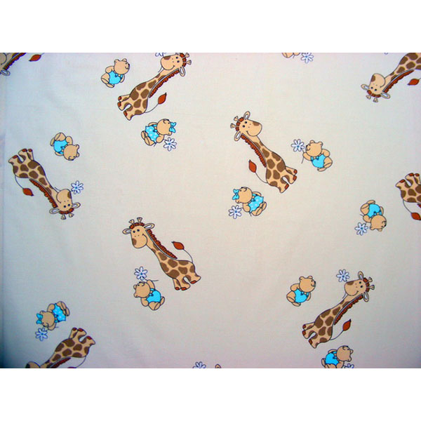 Lenjerie patut Hubners Girafa 4 piese crem [2]
