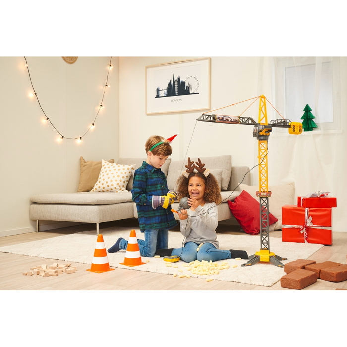 Macara Dickie Toys Mighty Crane 110 cm cu telecomanda [14]