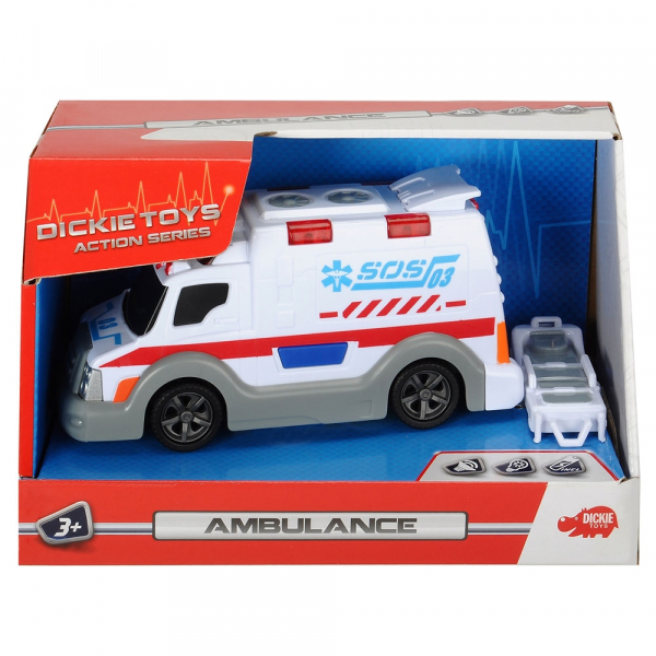 Masina ambulanta Dickie Toys Ambulance SOS 03 [4]