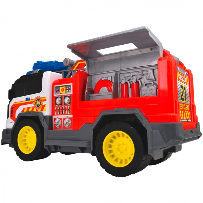 Masina de pompieri Dickie Toys Fire Rescue Unit 30 cm cu lumini si sunete [4]