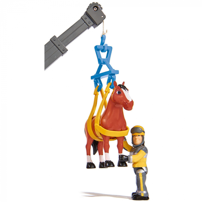 Masina de pompieri Simba Fireman Sam Phoenix cu figurina si cal [7]