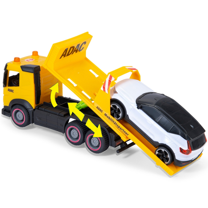 Masina de tractare Dickie Toys ADAC Tow Truck 22 cm galben [4]