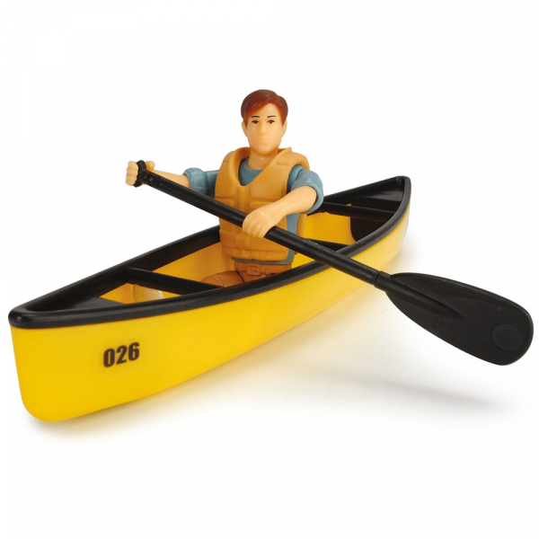 Masina Dickie Toys Playlife Camping Set cu figurina si accesorii [4]