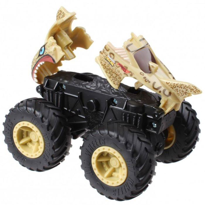 Masina Hot Wheels by Mattel Monster Trucks Leopard Shark [4]