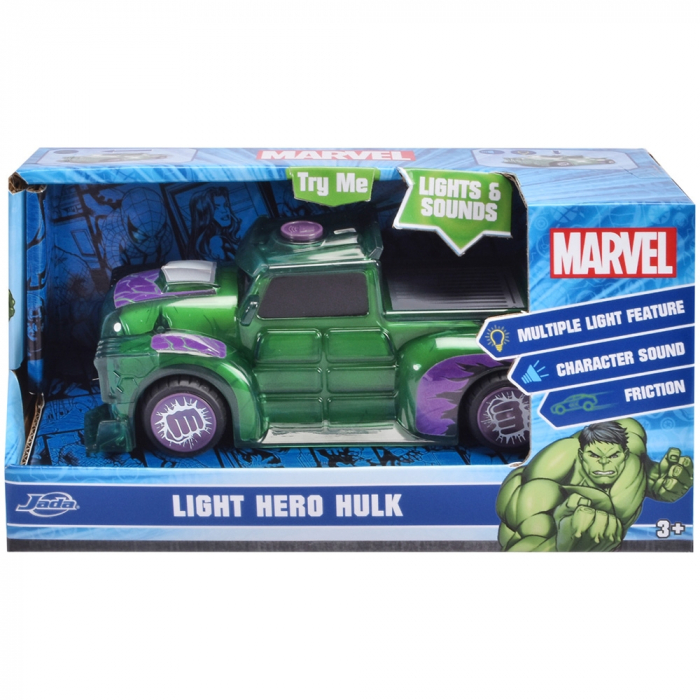 Masina Jada Toys Marvel Light Hero Hulk 1:32 15 cm [6]