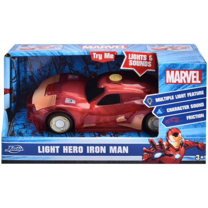 Masina Jada Toys Marvel Light Hero Iron Man 1:32 15 cm [6]