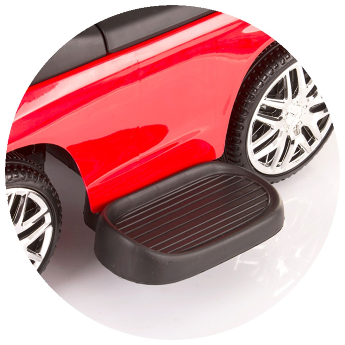 Masinuta de impins Chipolino Mercedes AMG GLE 63 Coupe white cu maner si copertina [2]