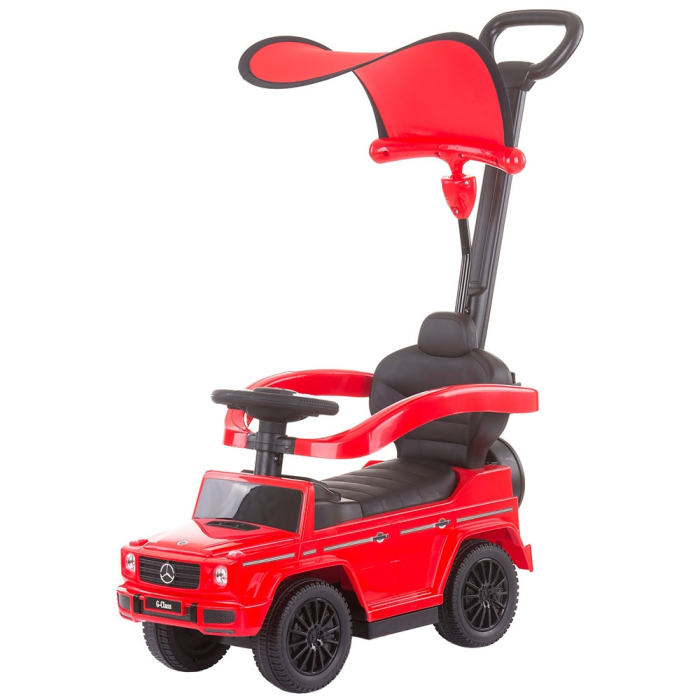 Masinuta de impins Chipolino Mercedes G350 red cu maner si copertina [1]