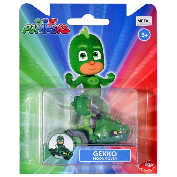Motocicleta Dickie Toys Eroi in Pijama Moon Rover cu figurina Gekko [2]