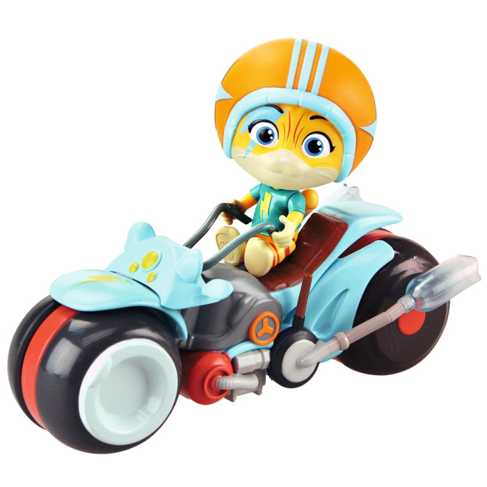 Motocicleta Smoby 44 Cats cu figurina Lampo 7,7 cm [1]