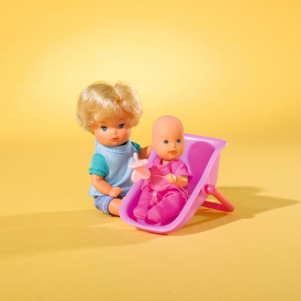 Papusa Simba Steffi Love 29 cm Baby World cu 2 copii, 1 bebelus si accesorii [7]
