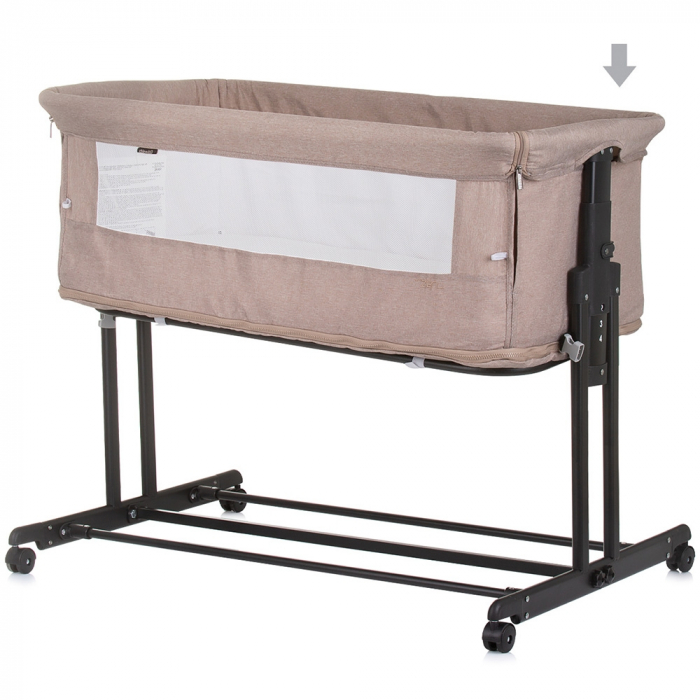 Patut co-sleeper si tarc Chipolino Zen macadamia [5]