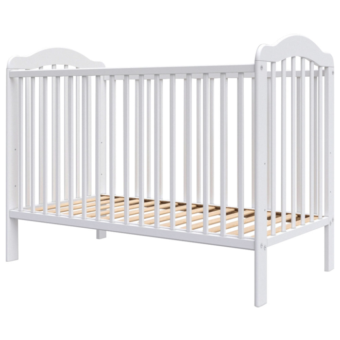 Patut copii din lemn Hubners Lizett 120x60 cm alb [1]