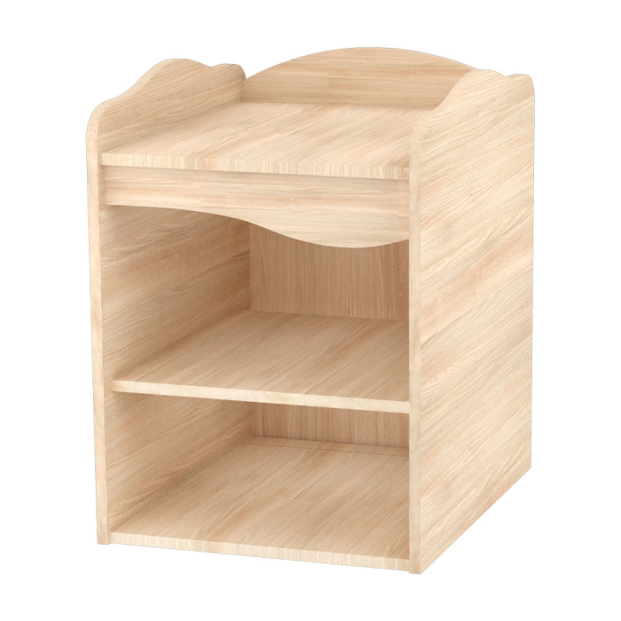 Patut copii transformabil din lemn Hubners Eva Kombi 120x60 cm natur [2]