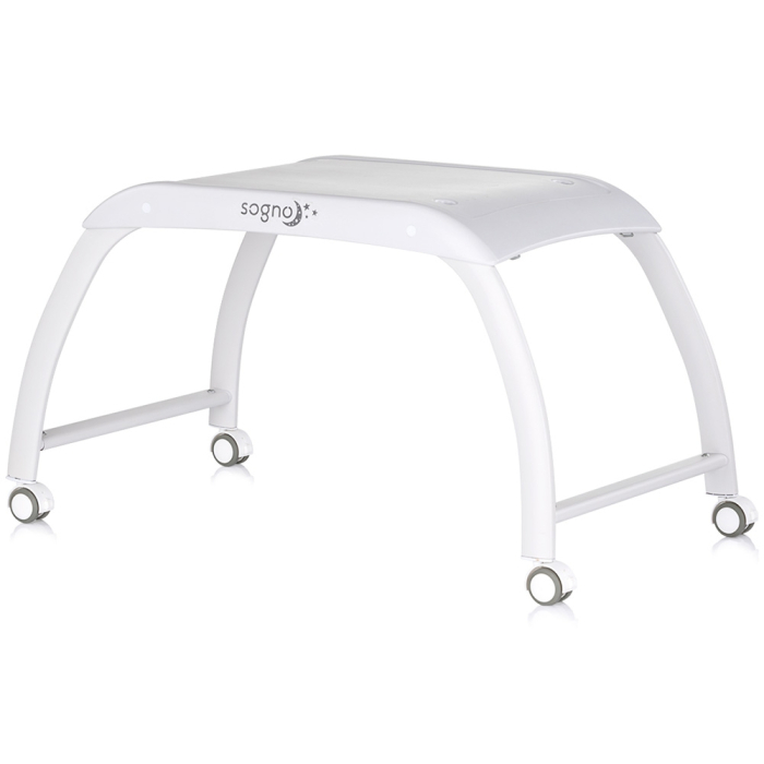 Patut cu leganare si cantar integrat Chipolino Sogno 2 in 1 grey [5]