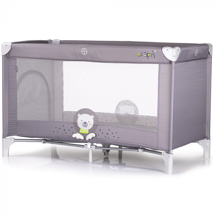 Patut pliabil Chipolino Capri Bear grey [2]