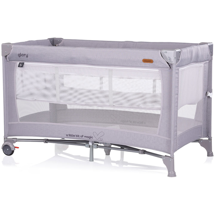 Patut pliabil Chipolino Glory cu laterala culisanta cloud [3]