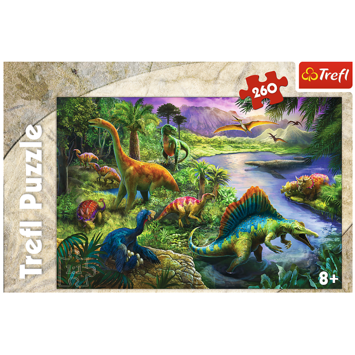 Puzzle Trefl Dinozauri 260 piese [2]
