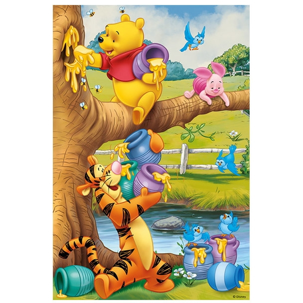 Puzzle Trefl Disney Winnie the Pooh, O mica atentie 60 piese [3]