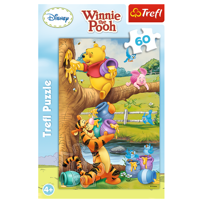 Puzzle Trefl Disney Winnie the Pooh, O mica atentie 60 piese [2]