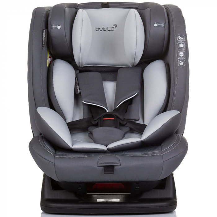 Scaun auto Chipolino Aviato I-Size 40-150 cm ash grey [2]