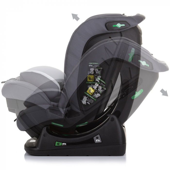 Scaun auto Chipolino Aviato I-Size 40-150 cm ash grey [5]