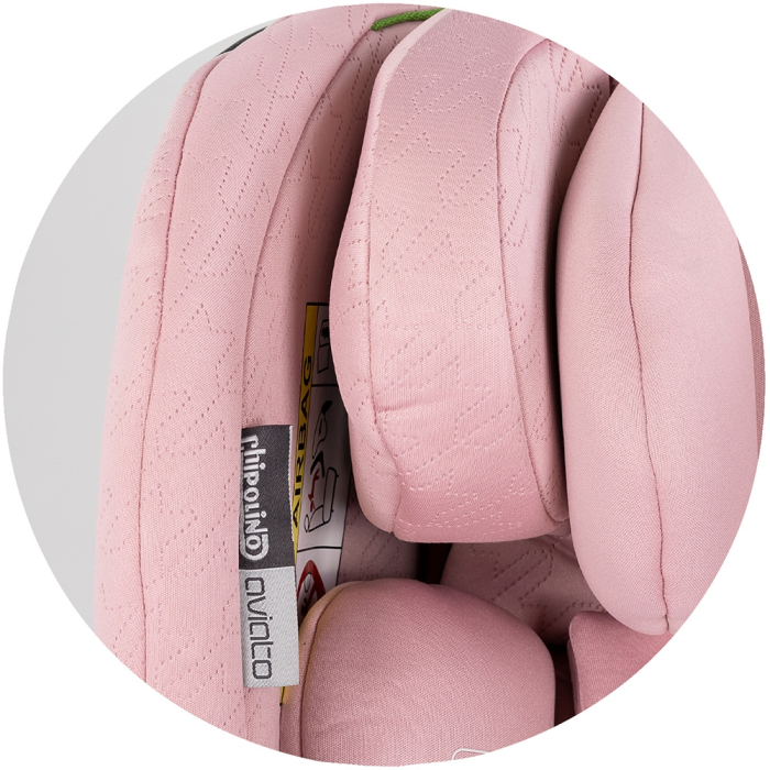 Scaun auto Chipolino Aviato I-Size 40-150 cm pink marshmallow [7]