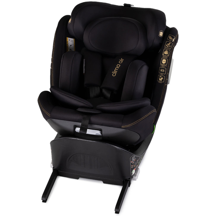 Scaun auto Chipolino Clima Air I-Size 40-150 cm cu sistem Isofix si sezut rotativ blackberry [10]