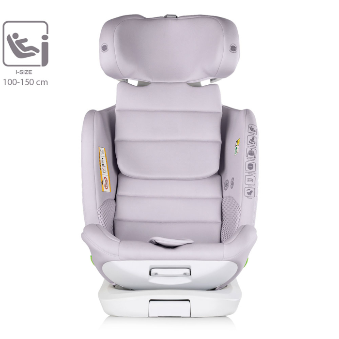 Scaun auto Chipolino Clima Air I-Size 40-150 cm cu sistem Isofix si sezut rotativ cloud [9]