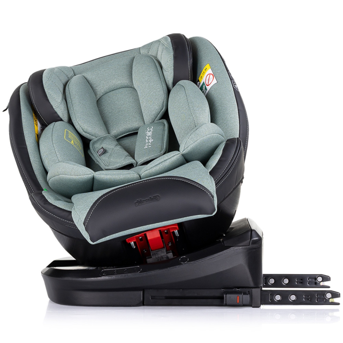 Scaun auto Chipolino Hypnotic I-Size 40-150 cm cu sistem Isofix si sezut rotativ basil [6]