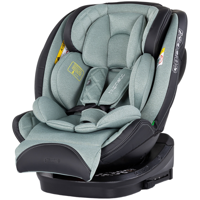 Scaun auto Chipolino Hypnotic I-Size 40-150 cm cu sistem Isofix si sezut rotativ basil [1]