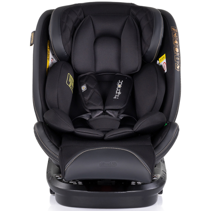 Scaun auto Chipolino Hypnotic I-Size 40-150 cm cu sistem Isofix si sezut rotativ blackberry [2]
