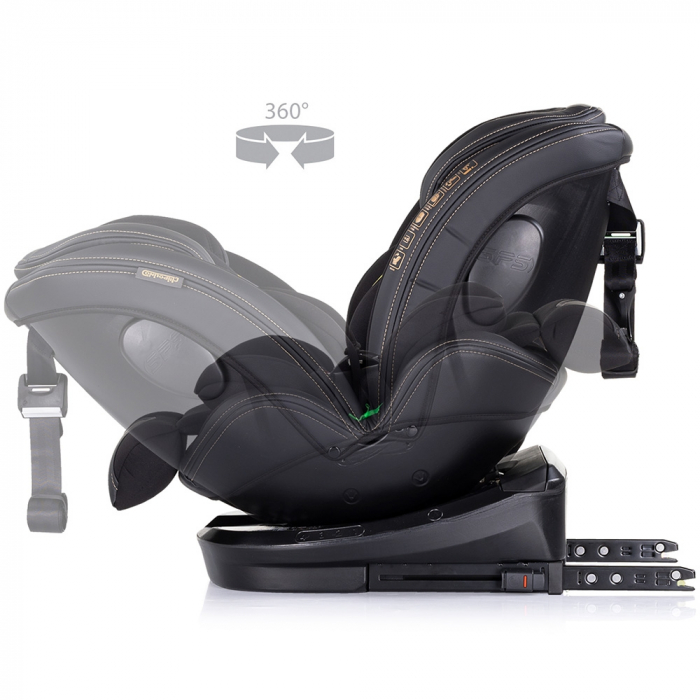 Scaun auto Chipolino Hypnotic I-Size 40-150 cm cu sistem Isofix si sezut rotativ blackberry [7]