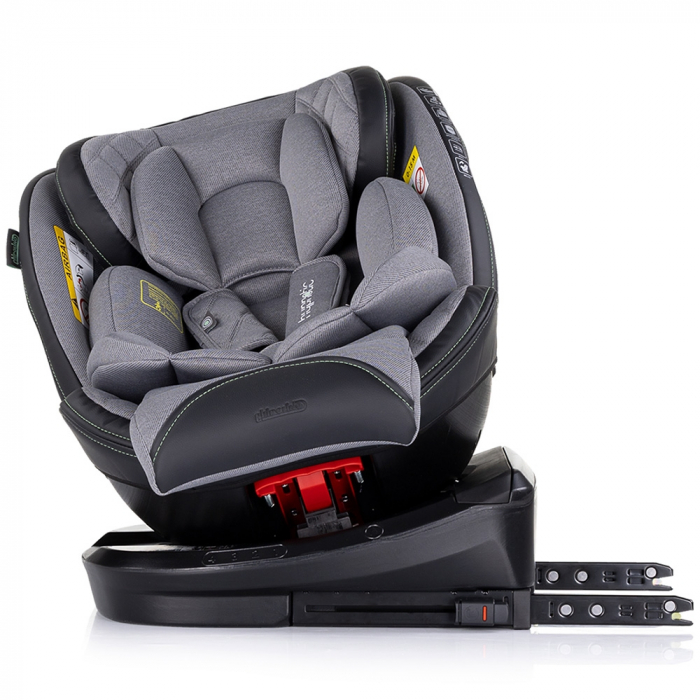 Scaun auto Chipolino Hypnotic I-Size 40-150 cm cu sistem Isofix si sezut rotativ cloud [6]