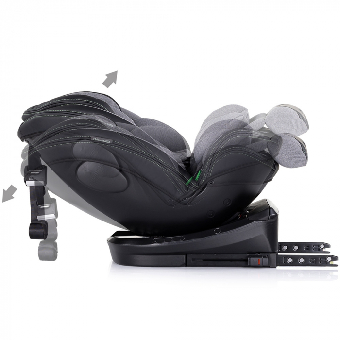 Scaun auto Chipolino Hypnotic I-Size 40-150 cm cu sistem Isofix si sezut rotativ cloud [9]