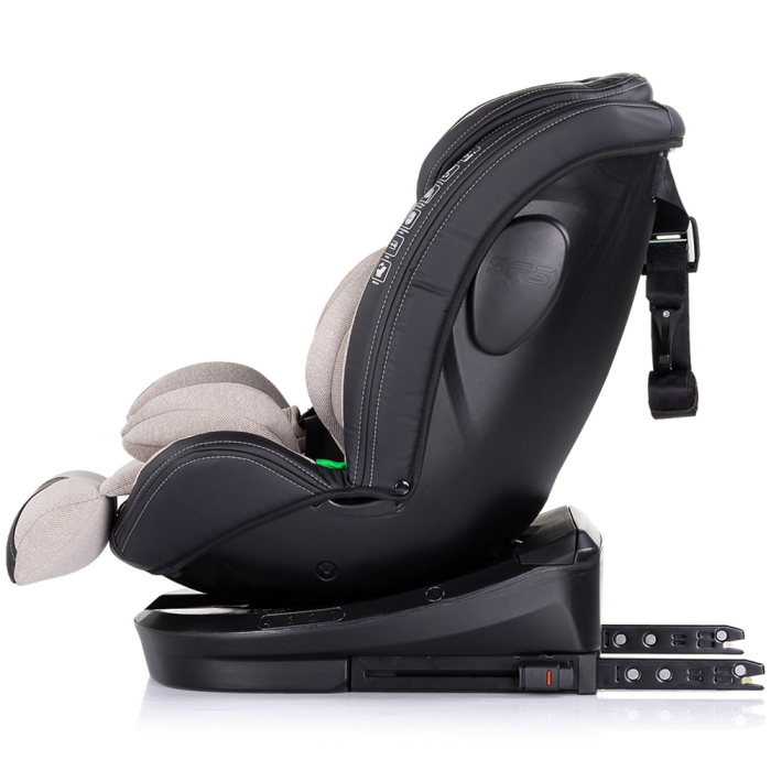 Scaun auto Chipolino Hypnotic I-Size 40-150 cm cu sistem Isofix si sezut rotativ tiramisu [4]