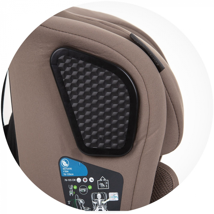 Scaun auto Chipolino Lux X I-Size 76-150 cm cu sistem Isofix macadamia [9]