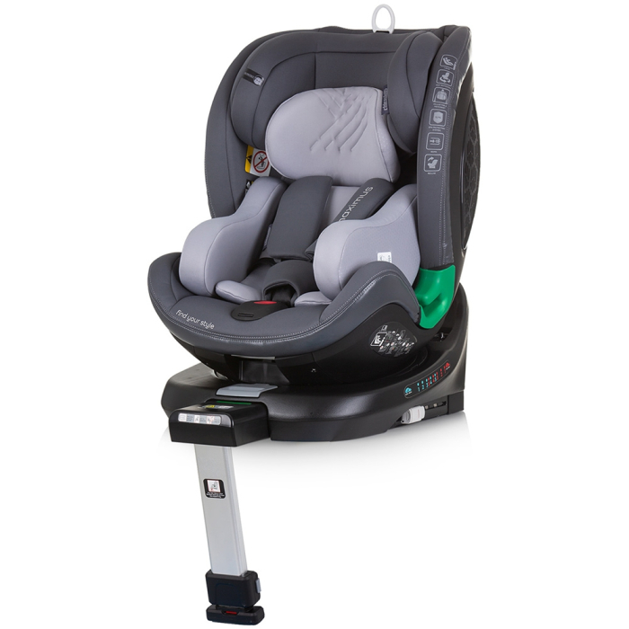 Scaun auto Chipolino Maximus I-Size 40-150 cm granite cu sistem Isofix [2]