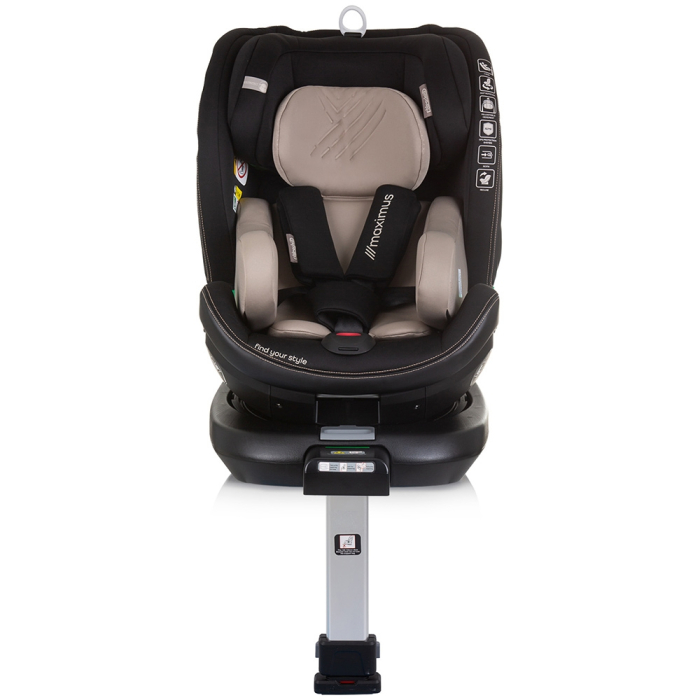 Scaun auto Chipolino Maximus I-Size 40-150 cm macadamia cu sistem Isofix [3]